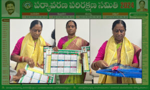 పర్యావరణ పరిరక్షణ సమితి 2024 క్యాలెండర్ ను ఆవిష్కరించిన అటవీ, దేవాదాయ & పర్యావరణ శాఖ మంత్రి కొండా సురేఖ